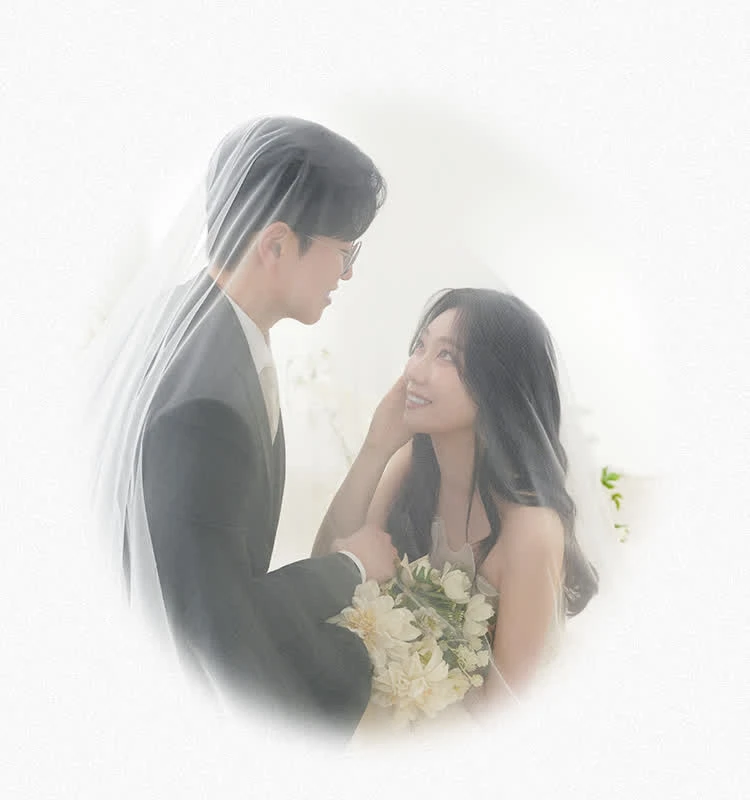 신랑 신부 사진